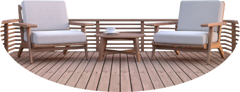 Decking outdoor